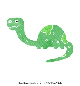 Retro-Cartoon-Dinosaurier