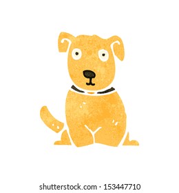 Retro-Cartoon-Hund