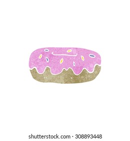 retro cartoon donuts