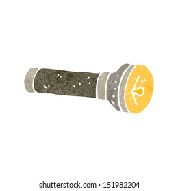 retro cartoon electric torch