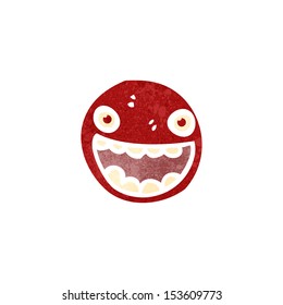 retro cartoon expression symbol