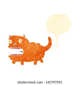 retro cartoon farting cat