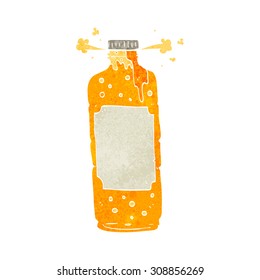 retro cartoon fizzy pop