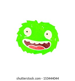 retro cartoon furball creature