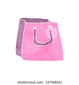 retro cartoon gift bag