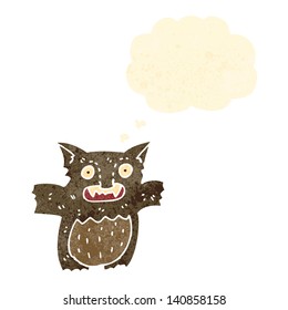 retro caricatura gremlin