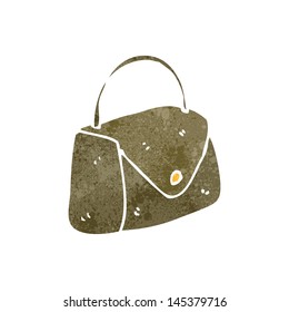 retro cartoon handbag