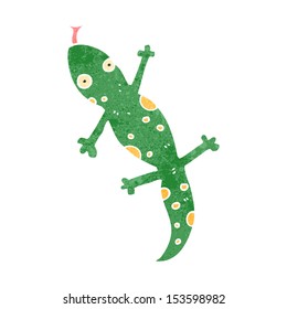 Retro Cartoon Lizard Stock Vector (Royalty Free) 153598982 | Shutterstock