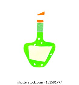 retro cartoon magic potion