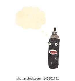 retro cartoon marker pen
