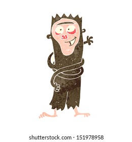 retro cartoon monkey