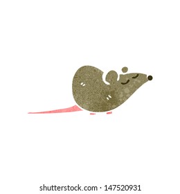 ratón retro de dibujos animados