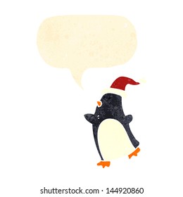 pingüino retro
