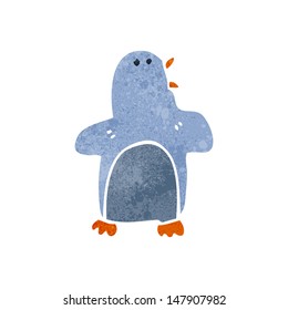 pingüino retro