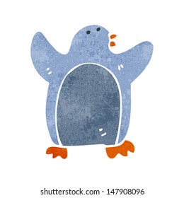 pingüino retro