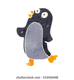 pingüino retro