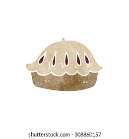 retro cartoon pie