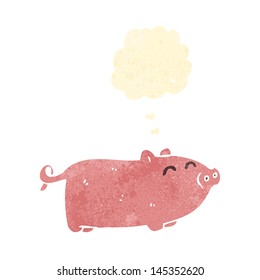 Retro-Kartoferschwein