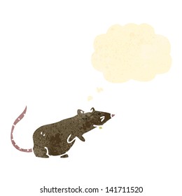 retro cartoon rat