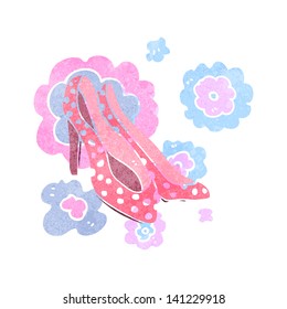 retro cartoon shoes