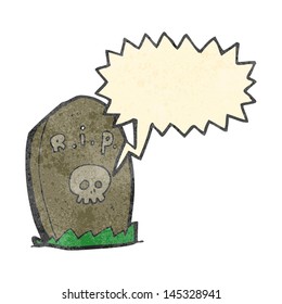 retro cartoon shrieking grave