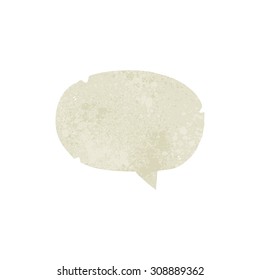 retro cartoon speech balloon