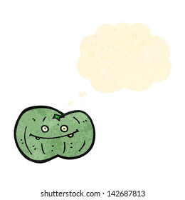 retro cartoon squash