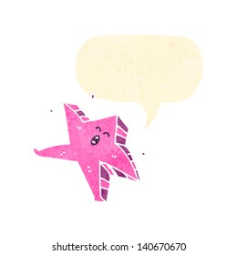 personaje estrella de dibujos animados retro