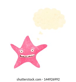 estrella de caricatura retro