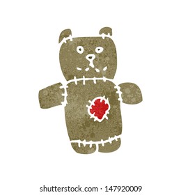 osito de peluche retro