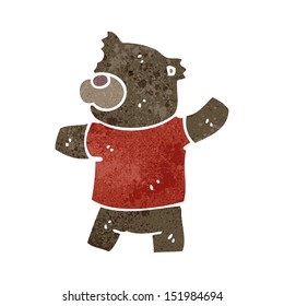 osito de peluche retro