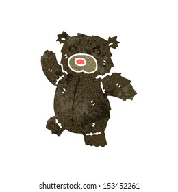 osito de peluche retro