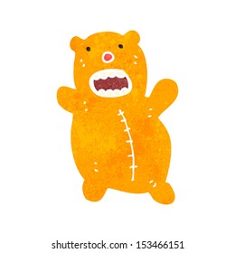 osito de peluche retro
