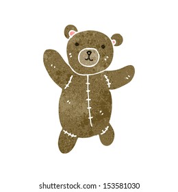 osito de peluche retro