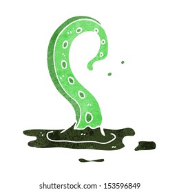 retro cartoon tentacle