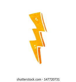 perno de brillo de dibujos animados retro