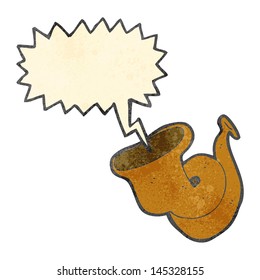 juego de tuba de dibujos retro