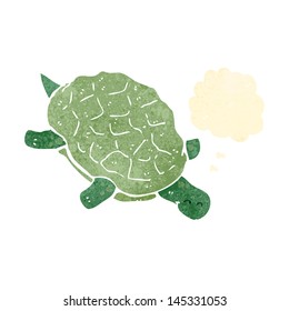 retro cartoon turtle