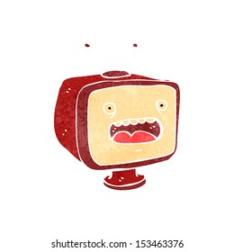 TV de dibujos animados retro