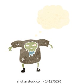 retro cartoon zombie