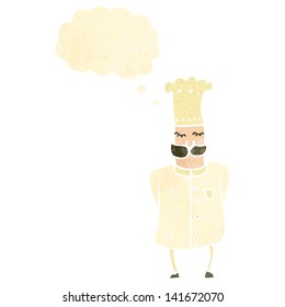retro cartoon,chef