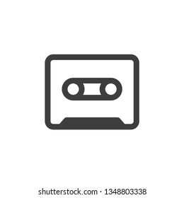 Retro cassette icon