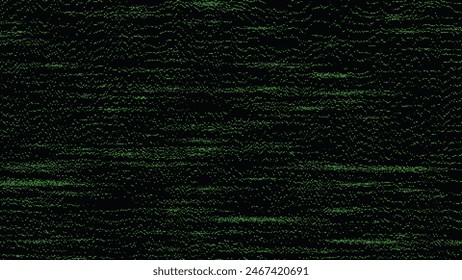 Retro CCTV or VHS Video White Noise Background. Scanlines Vibration Glitch. Video Damage Overlay Texture. Nostalgic Vintage 80s 90s Surveillance Technology Vector Illustration.