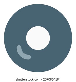 Retro CD player with disc containing large files