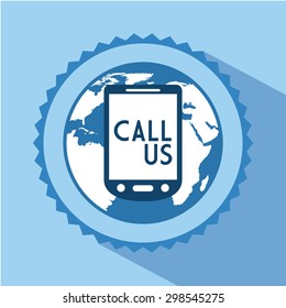 retro cellphone design, vector illustration eps10 graphic 