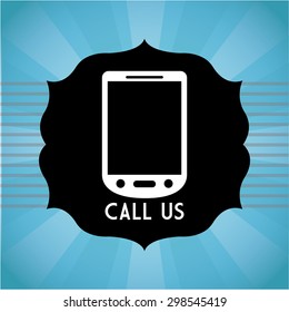 retro cellphone design, vector illustration eps10 graphic 