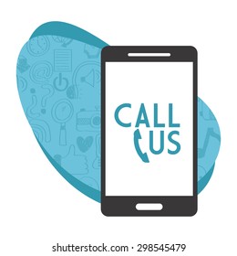 retro cellphone design, vector illustration eps10 graphic 