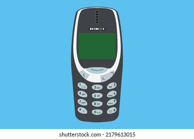 retro cellphone mobile keypad buttons