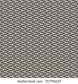Retro checked fabric texture. Tweed pattern. Abstract vector.
