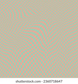 Retro checkerboard backgrounds featuring pastel hues. A groovy and psychedelic chessboard pattern inspired by the 60s and 70s. Perfect for print templates, textiles, or as a vector wallpaper.